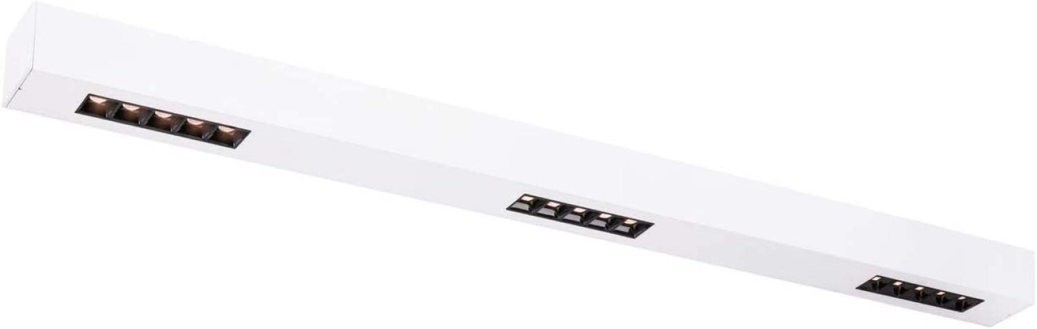 SLV No. 1000685 Q-LINE CL LED Indoor Deckenaufbauleuchte 1m BAP weiß 3000K Bild 1