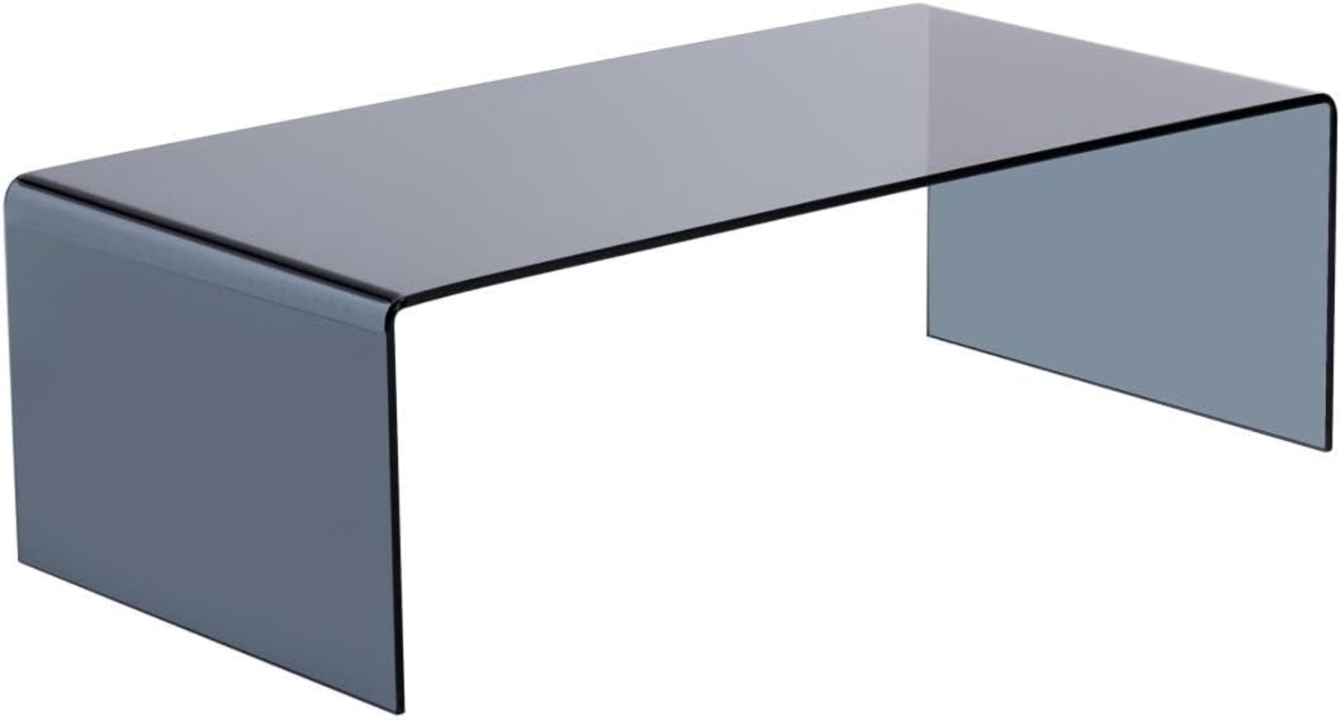 Couchtisch Sicherheitsglas ALONZO, Schwarz, Transparent Bild 1