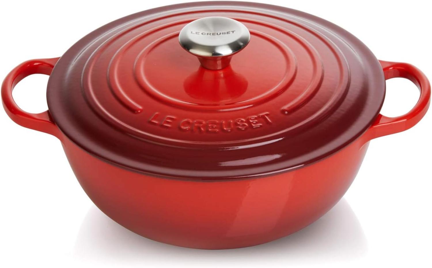 Le Creuset Signature La Marmite 32 cm Kirschrot - 29 bis 32 cm Bild 1