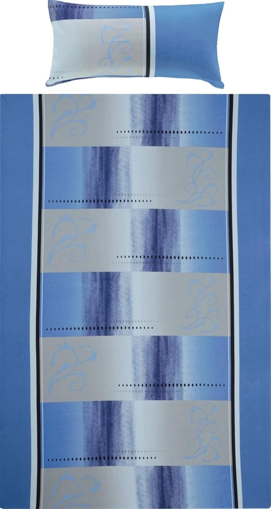 Erwin Müller Bettwäsche Bettwäsche, Jersey, 2 teilig, Single-Jersey Grafik Bild 1