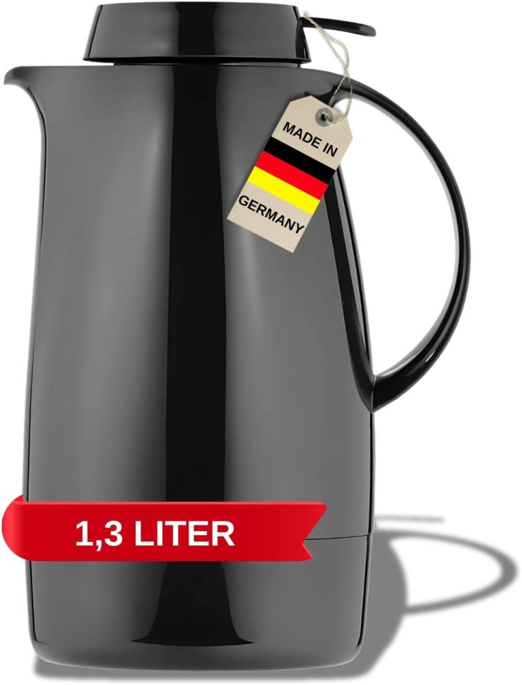 Helios Isolierkanne 1,3 l schwarz 7205-002 Bild 1