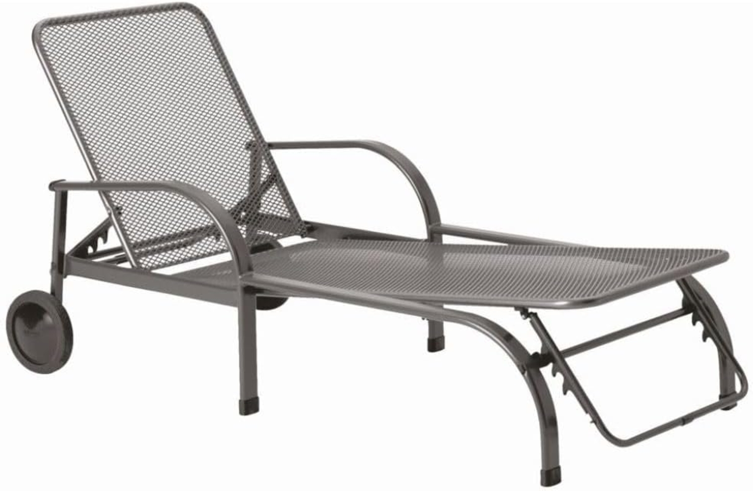 2er Set Chalet Gartenliege silberfarben Bild 1