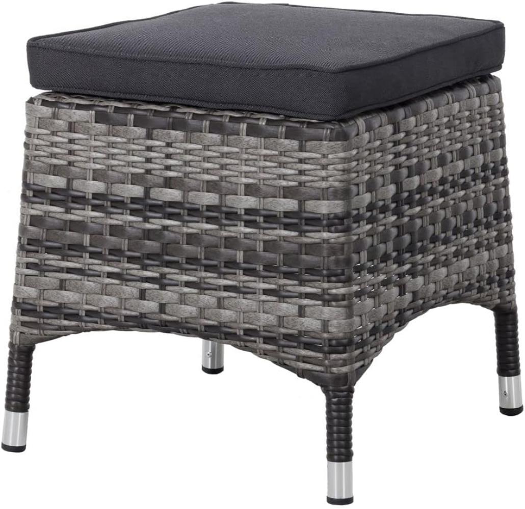 Primaster Dining Loungehocker Varios Alu Gartenhocker Hocker Bild 1