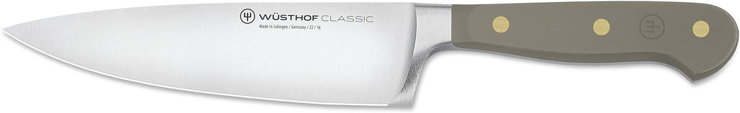 WÜSTHOF Classic Kochmesser 16 cm, Velvet Oyster (Grau) Bild 1