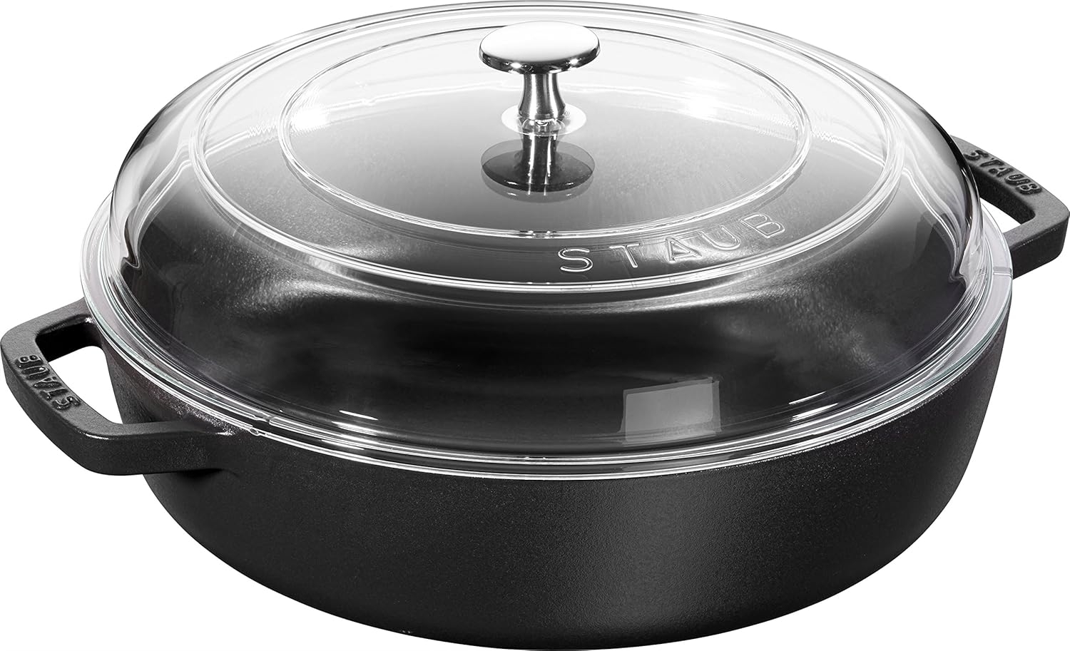 Staub Staub Gusseisen Bratpfanne mit Deckel 24 cm 405010600 Bild 1