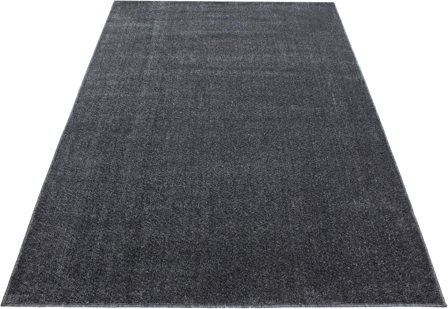 Homtex Teppich, 80 x 150 cm, Wunderschöne ATA Teppich, Moderner Einfarbig Teppich, rechteckig Bild 1