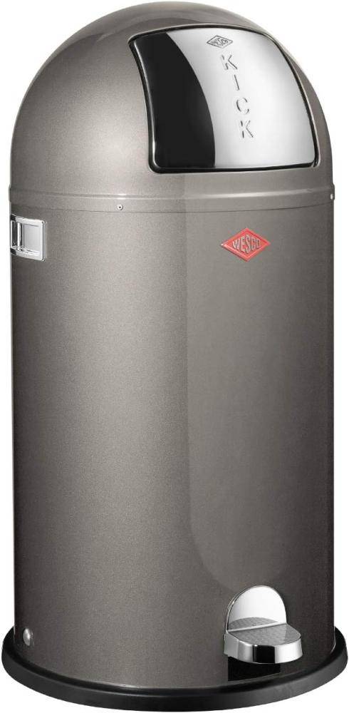 Wesco 'Kickboy' Mülleimer, graphit, 40 L Bild 1