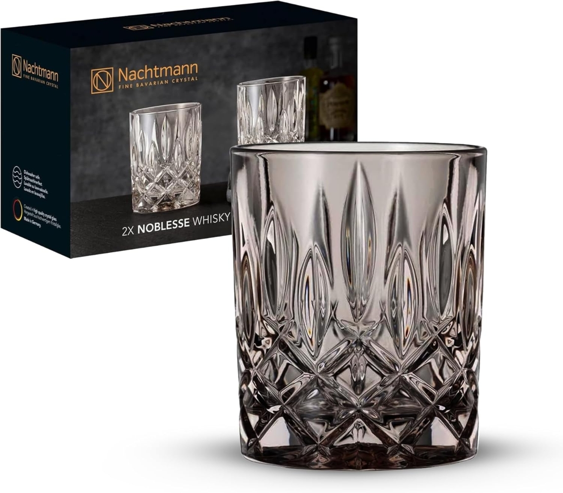 Nachtmann Noblesse Fresh Whiskygläser taupe 2er Set Bild 1