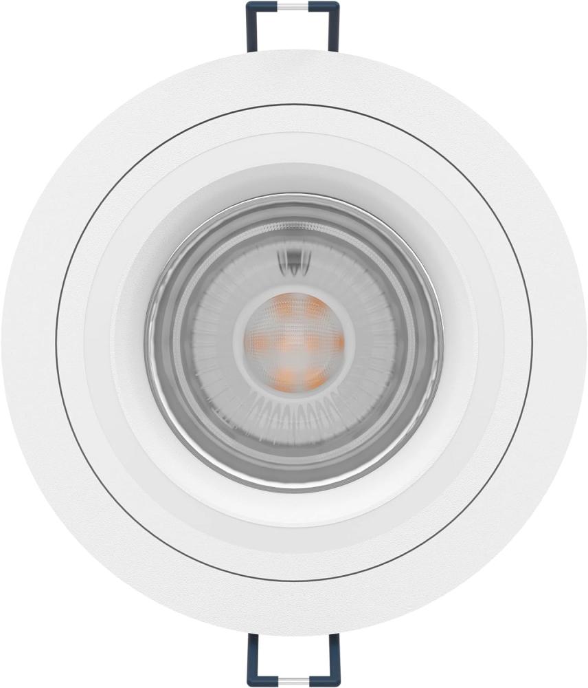 Eglo 900766 Einbauleuchte CAROSSO-Z Alu weiss LED 5W 2700-6500K H:2. 8cm Ø9. 3cm dimmbar mit Connect-Z Funktion Bild 1