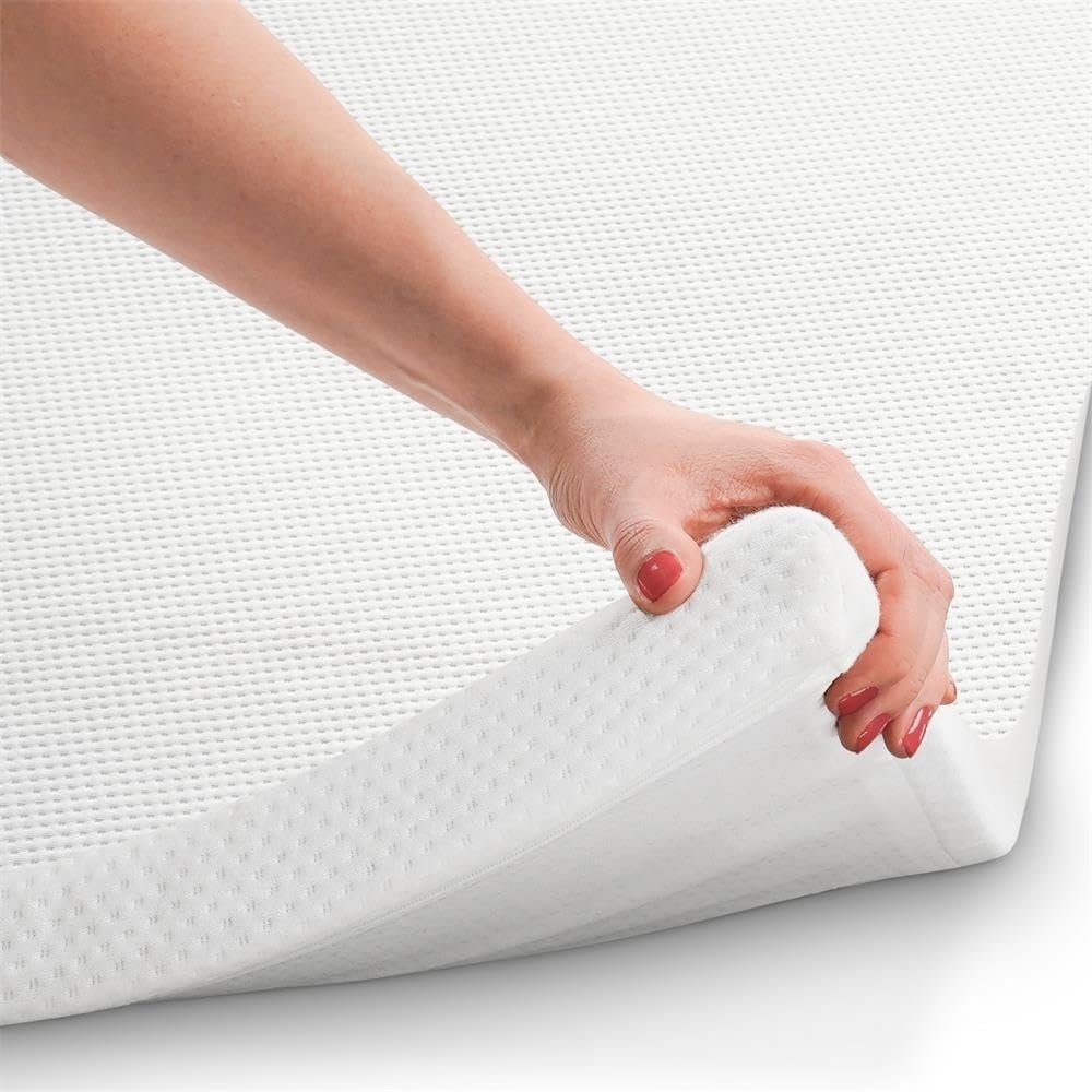B!HOME Matratzentopper Matratze Matratzenauflage Topper Ideal für Boxspringbetten, Schlafsofas und Camping 140 x 200 x 4 Gel-Schaum Bild 1
