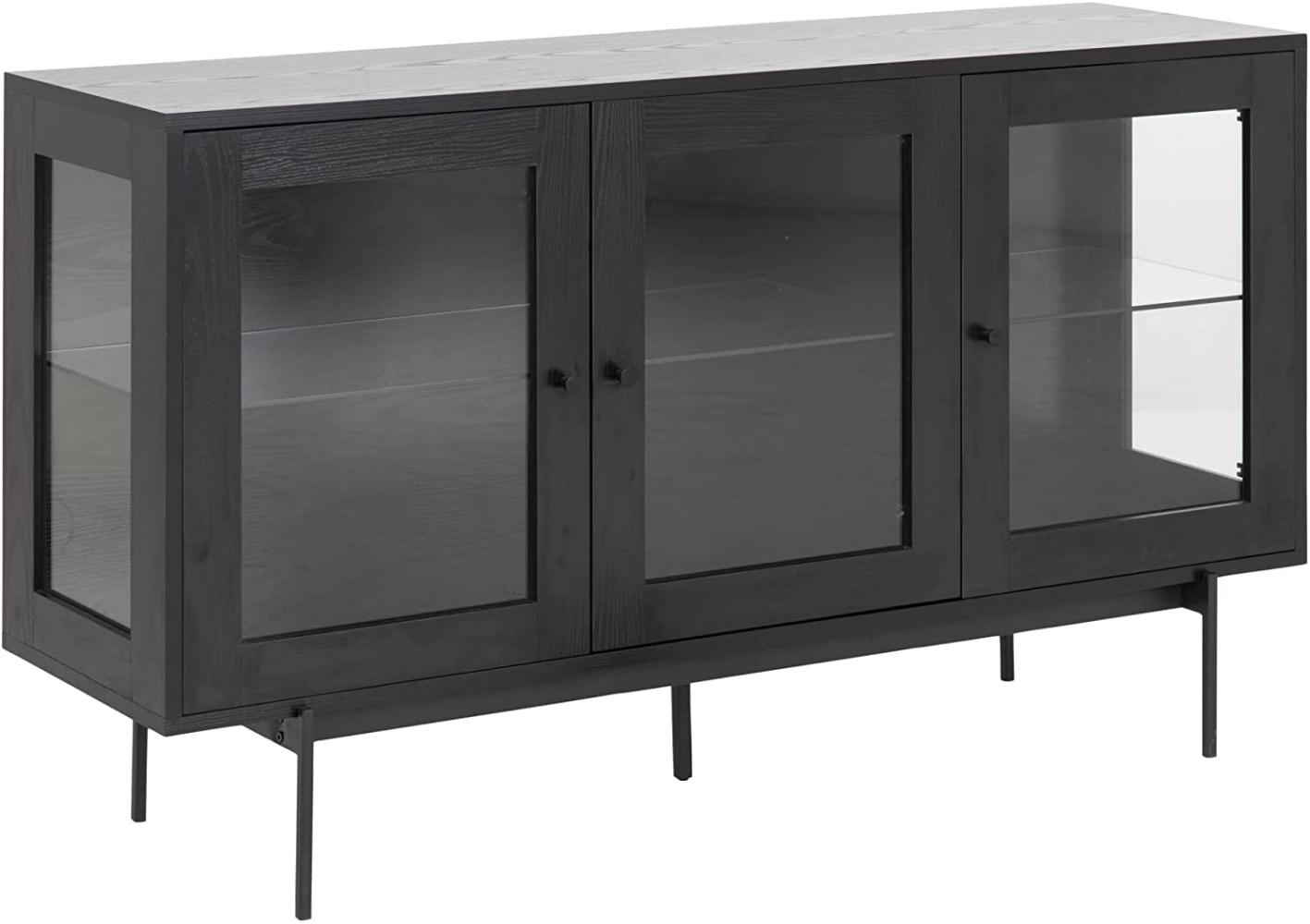 Angus Sideboard Kommode Konsolentisch Wohnzimmer Gästezimmer schwarz Möbel Bild 1