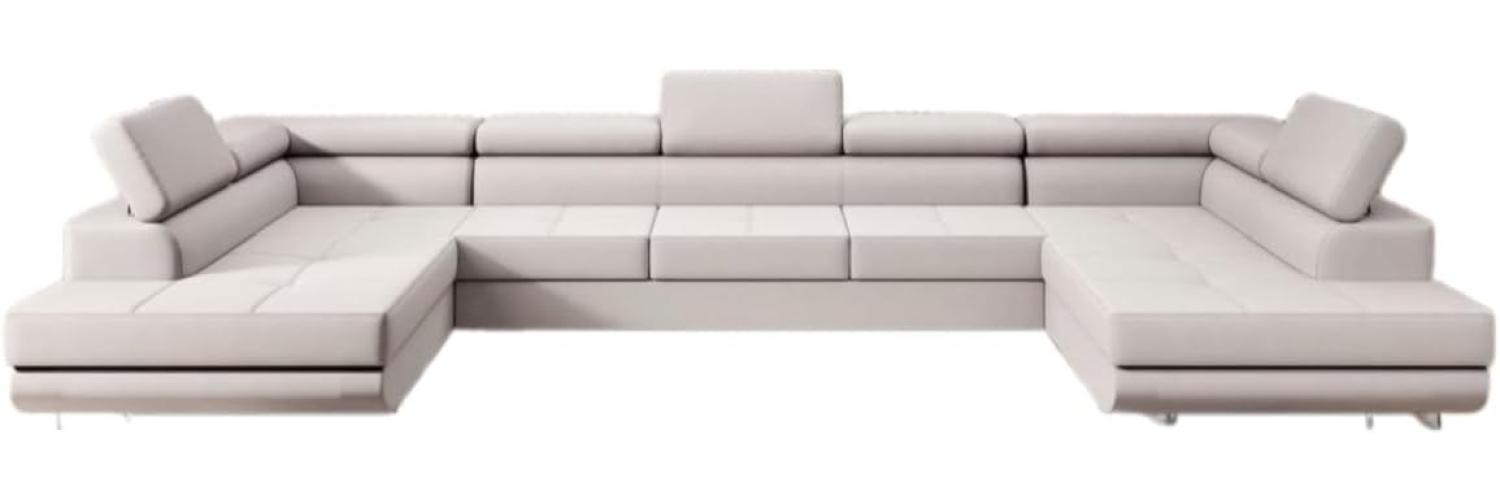 Baidani Sofa Sofa Positano mit Schlaf- und Klappfunktion (Stoff, inkl. Aufbau Bild 1