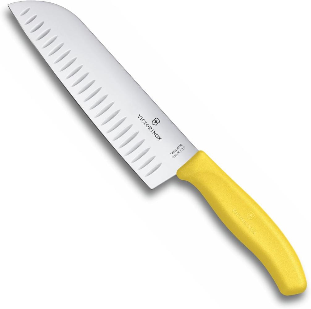 Victorinox Swiss Classic Santokumesser 17cm gelb Bild 1