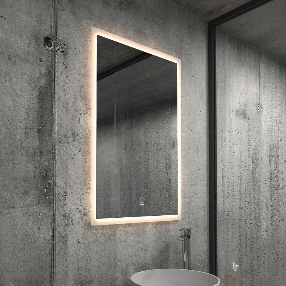 HOME DELUXE LED-Spiegel Rechteckig NOLA – 60 x 80 cm Bild 1