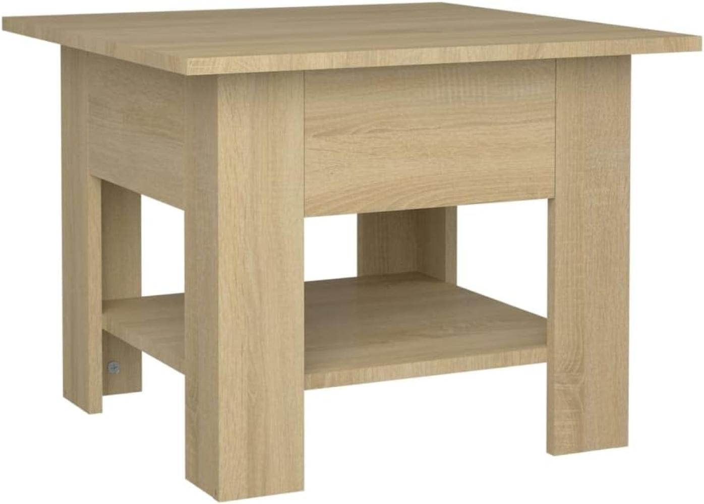 Couchtisch Sonoma-Eiche 55 x 55 x 42 cm Spanplatte [810265] Bild 1