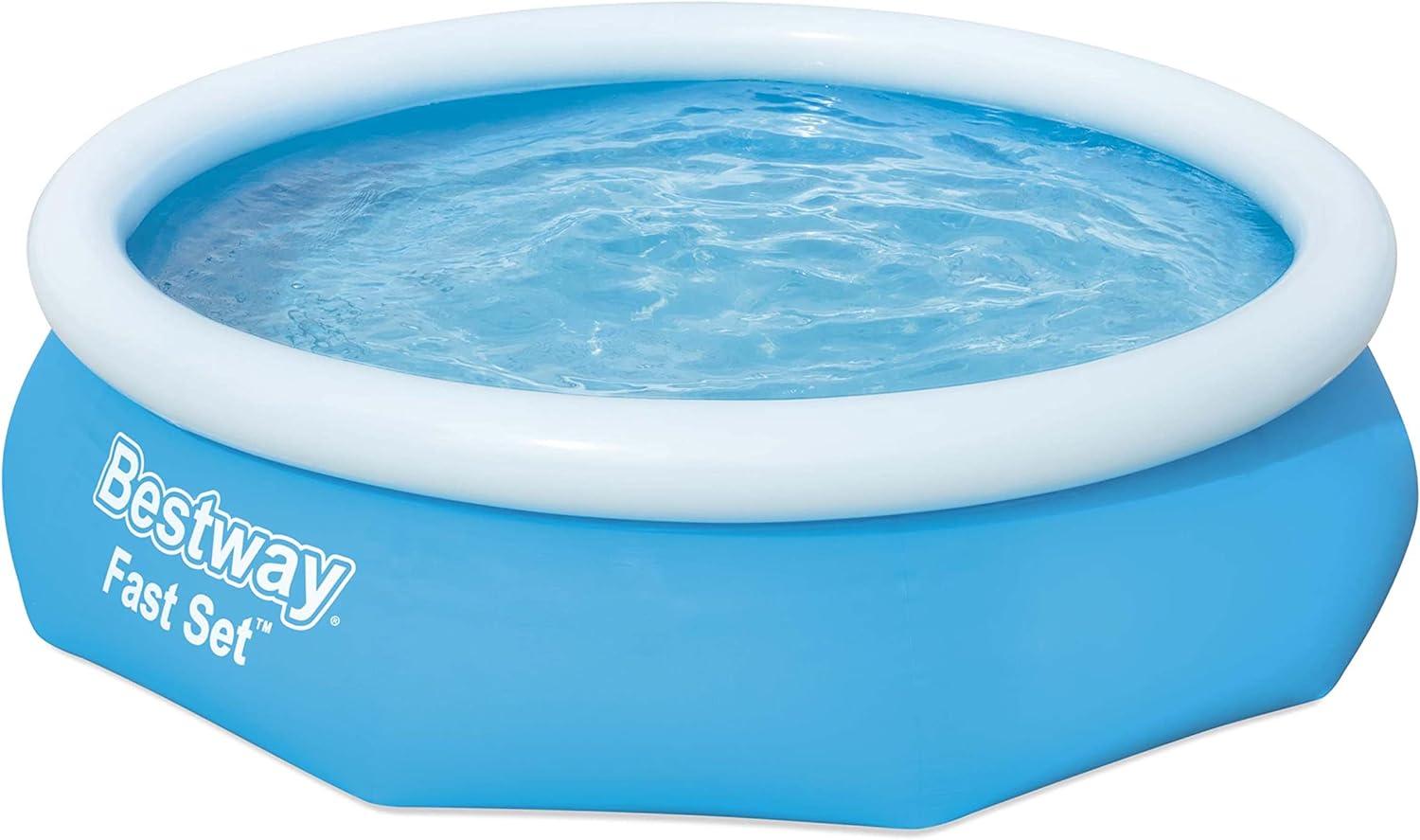 Bestway Fast Set Pool Swimmingpool Rund Schnellaufbau 305 x 76 cm Bild 1