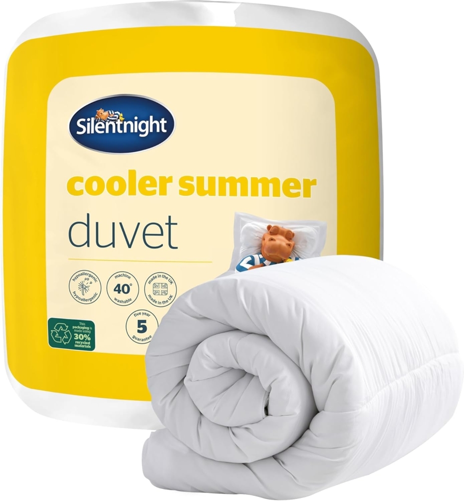 Silentnight Cooler Summer Sommerbettdecke, Tog-Wert 4,5, King Size Bild 1