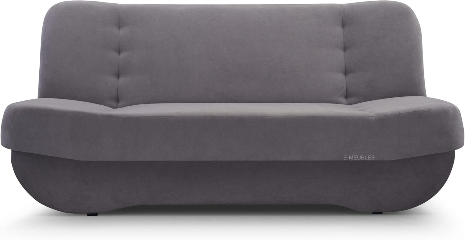 MOEBLO Schlafsofa Pafos, Sofa Kippsofa Klappsofa Click-Clack, Couch Polstermöbel Sitzmöbel Wohnzimmermöbel 2-Sitzer-Sofa Stoffsofa, mit Relaxfunktion Bild 1