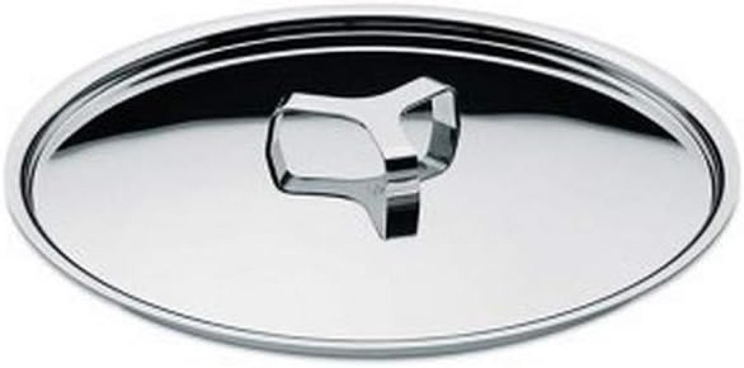 Alessi POTS & Pans Deckel, Edelstahl, Silber, 18 cm Bild 1