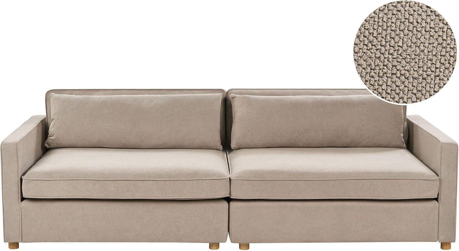 3-Sitzer Sofa taupe VINSTRA Bild 1