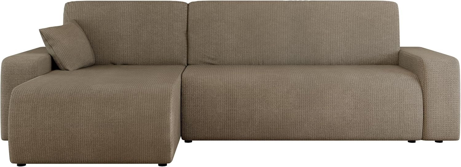 Ecksofa Pixalo L mit Schlaffunktion und Bettkasten (Farbe: Lima 80) Bild 1