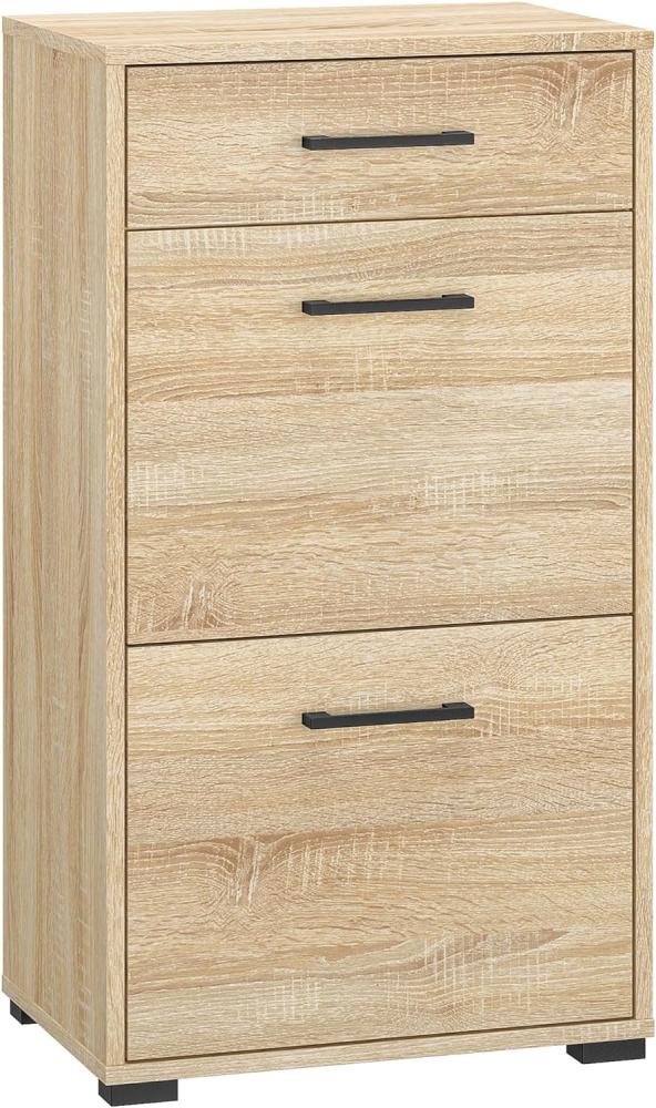 Schuhschrank CARO Schuhkommode 50x34x90 cm Bild 1