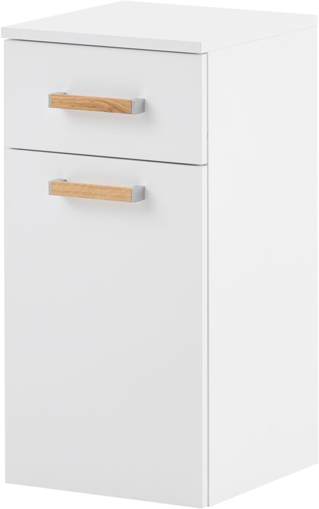 SCHILDMEYER Unterschrank Kommode Badschrank kreideweiß 32,7 x 67 x 35,3 cm Bild 1