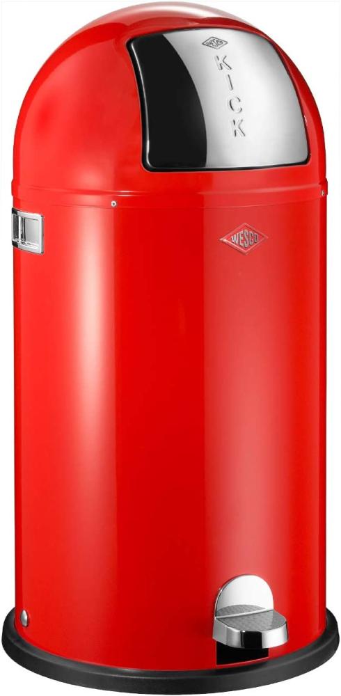 Wesco 'Kickboy' Mülleimer, rot, 40 L Bild 1