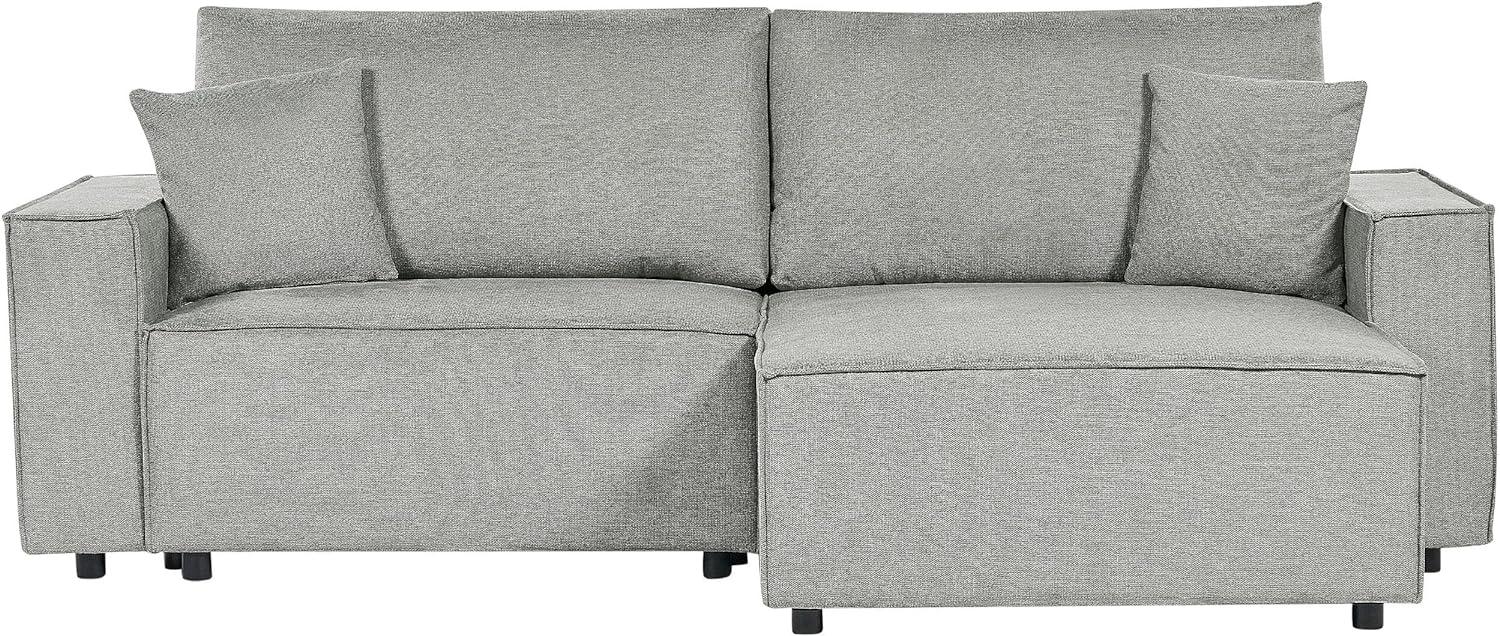 Ecksofa KARILA Grau Linksseitig Bild 1