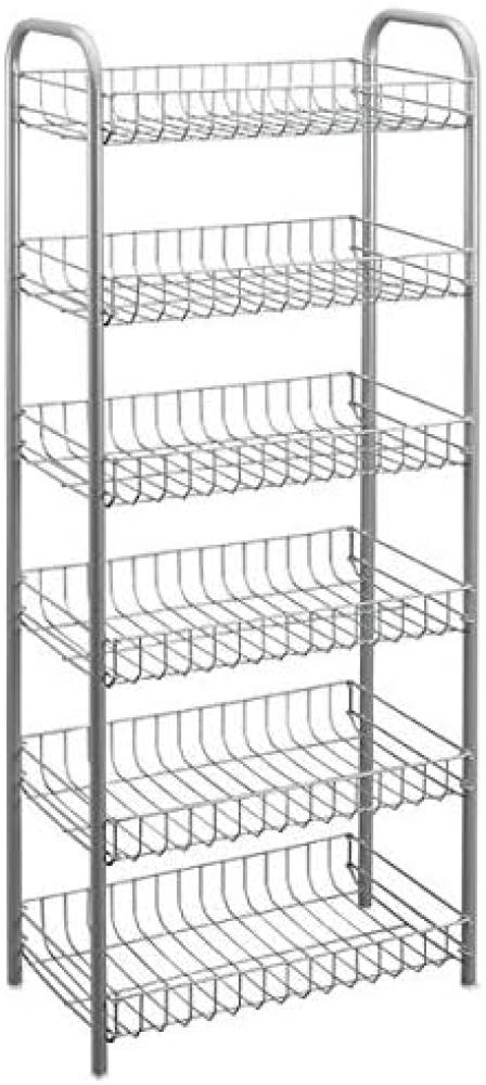 Allzweckregal für Küche & Bad 6 Etagen Bild 1