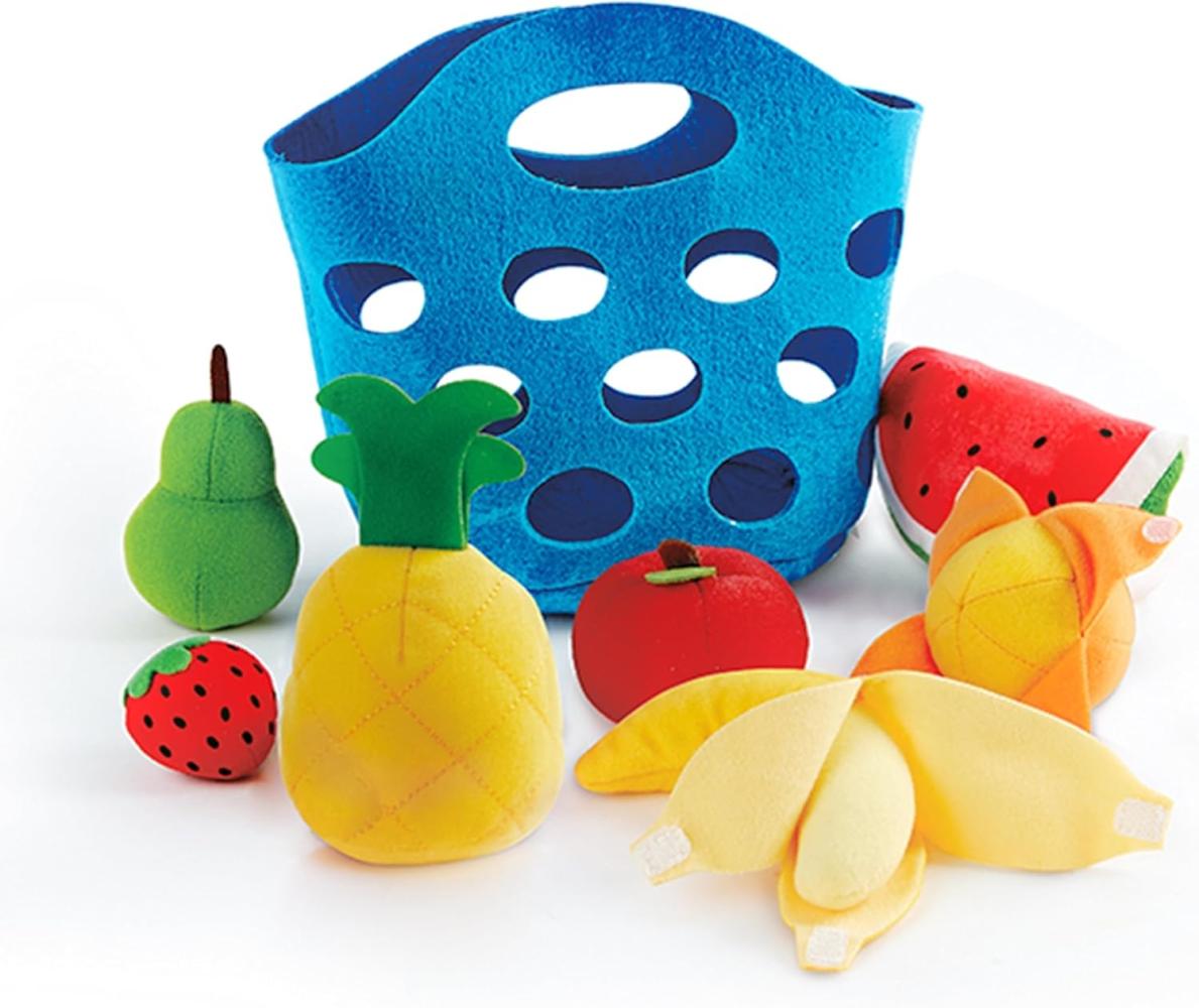 Hape E3169 Obstkörbchen Zubehör für Kinderküchen und Kaufmannsladen, ab 18 Monaten Bild 1