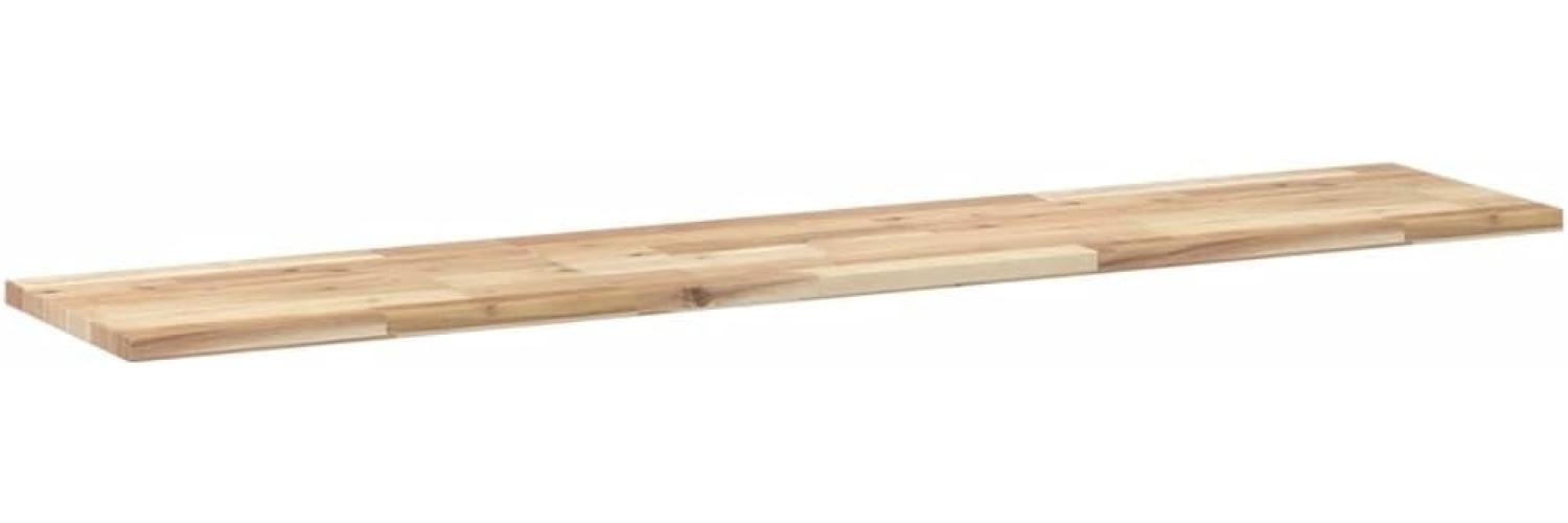 vidaXL Schweberegal 120x30x2 cm Massivholz Akazie Unbehandelt 3279379 Bild 1