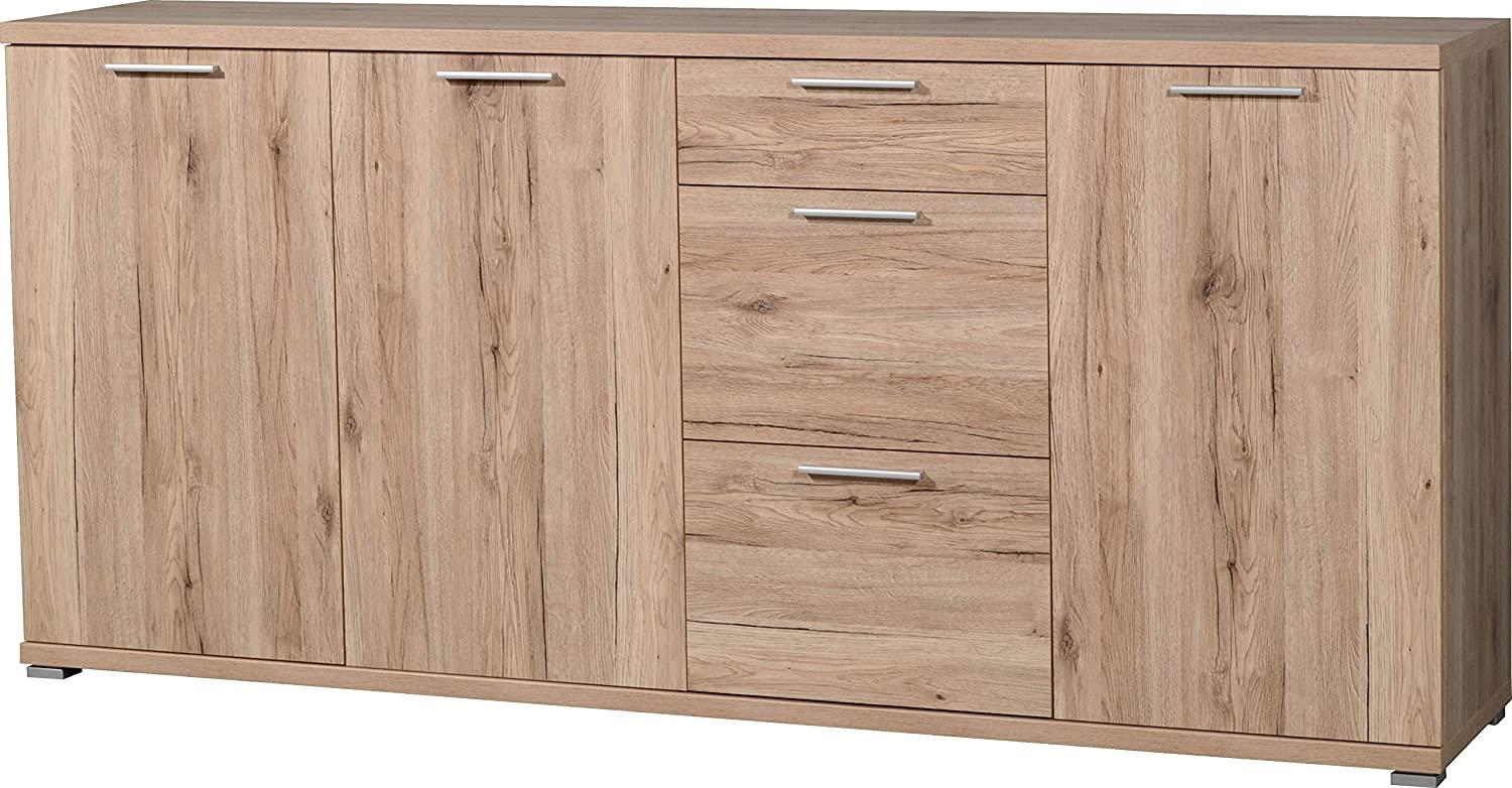 Sideboard TOP in Sanremo Eiche Nb., matt, ca. 192x88x40cm Bild 1