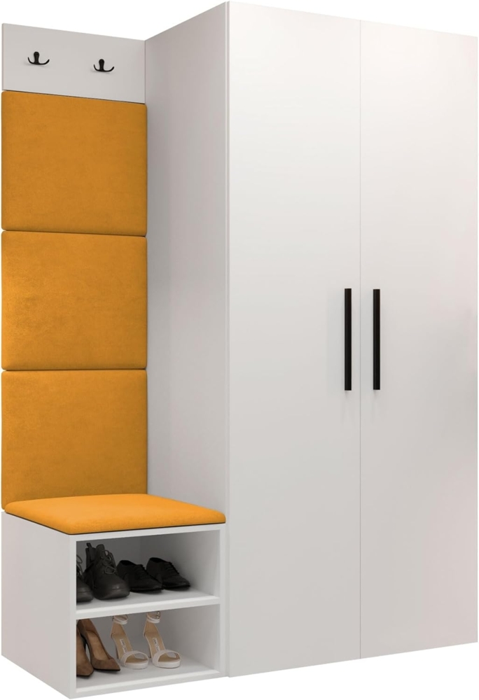 Garderoben-Set Mapreni IV (Farbe: Weiß, Manila 32) Bild 1