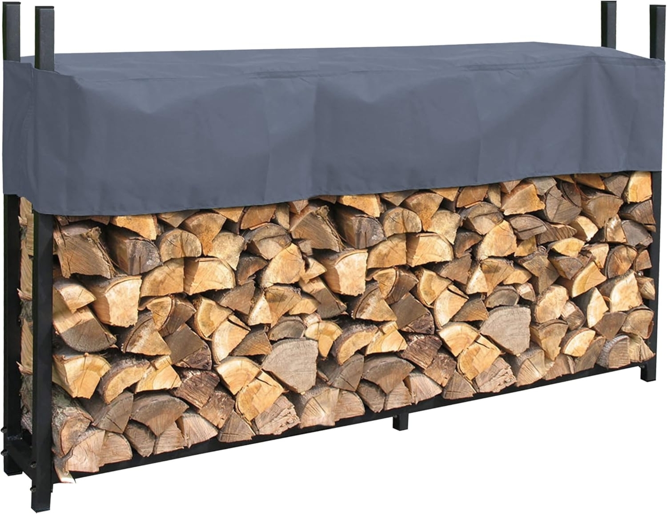 Quick Star Kaminholzregal, BxTxH:200x25x115 cm Bild 1