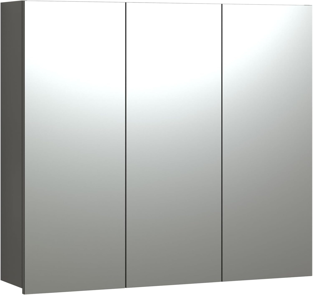 Badezimmer Spiegelschrank Bliss in grau 90 cm Bild 1