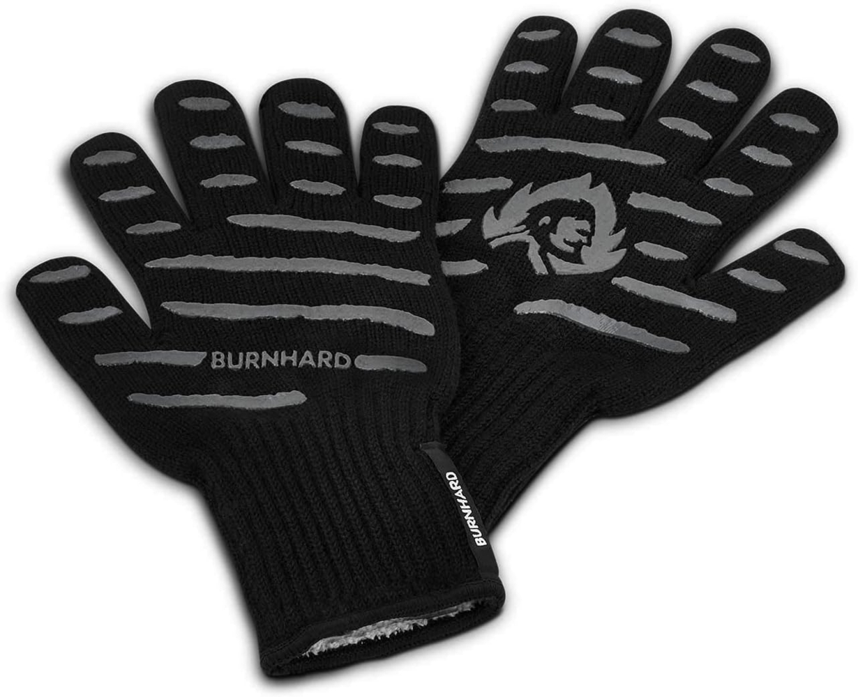 BURNHARD Aufbewahrungsbox Aramid Grillhandschuhe, L - XL, Ofenhandschuhe Set Bild 1