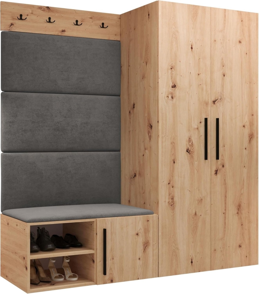 Garderoben-Set Mapreni I (Farbe: Artisan Eiche, Manila 16) Bild 1