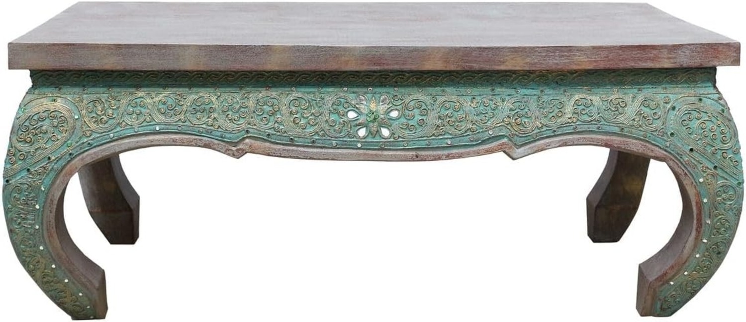 Oriental Galerie Opiumtisch Couchtisch Opiumtisch 1m x 50 Antik verschiedene Farben Variante Bild 1