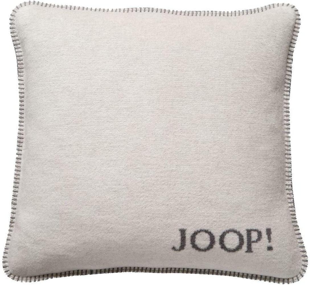 JOOP! Kissenbezug JOOP! Kissenhülle Melange Doubleface 50x50 cm, Melange Optik, weiche Baumwollmischung Bild 1