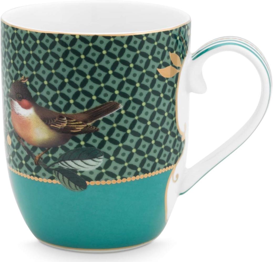 PIP STUDIO Winter Wonderland Bird Green Henkelbecher klein Bild 1