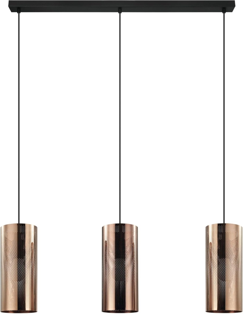 Eglo 99017 Hängeleuchte TABIAGO roségold L:89 B:13 H:110cm dimmbar Bild 1