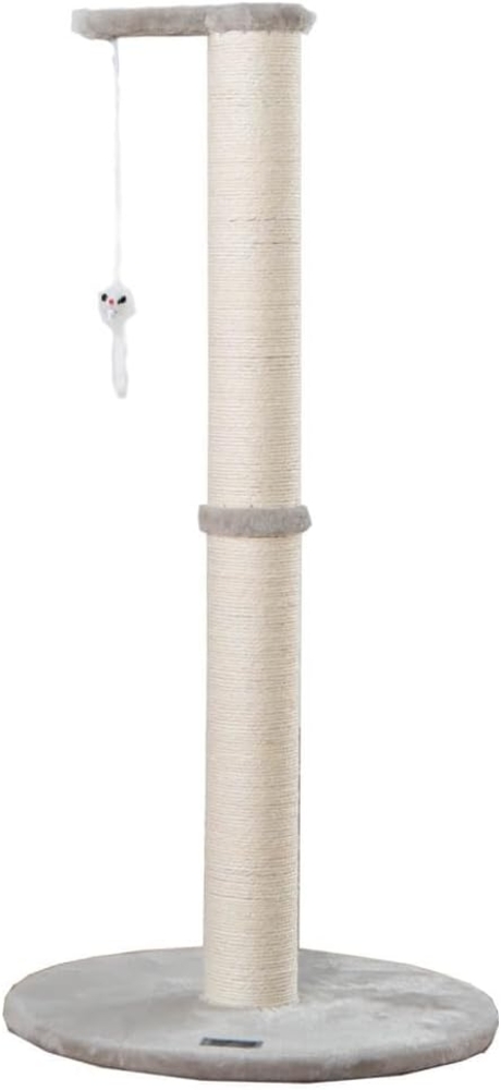 HOME DELUXE Kratzpfosten Sisal NEVA - Grau Bild 1