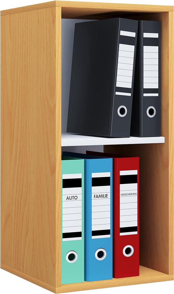 VCM Büroregal & Bücherregal Lona 917842 Buche H. 74 x B. 35 x T. 37 cm Bild 1