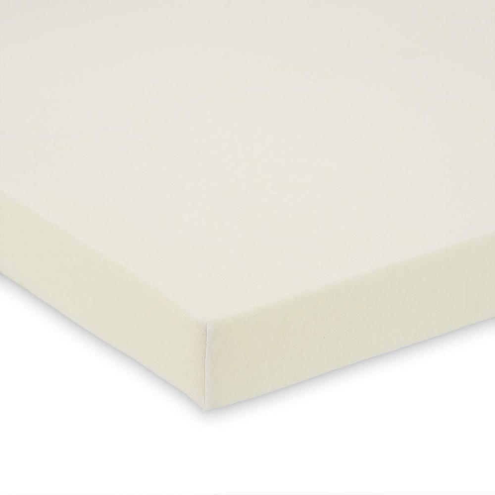 FabiMax 2690 Jersey Spannbettlaken für 6-eck Laufgitter, creme Bild 1