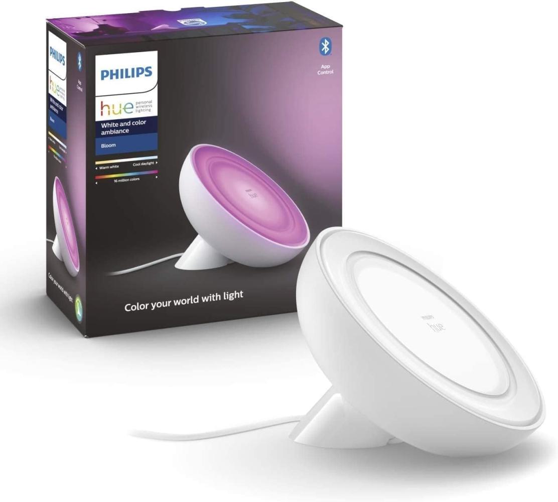 Philips Hue Bloom Tragbare Tischleuchte - BT - Weiss Bild 1