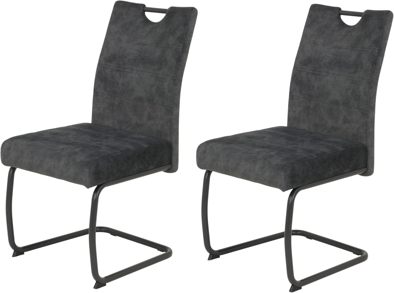 HELA Freischwinger LAURINA (Set, 2 St), Komfortsitz mit Federkorb Bild 1