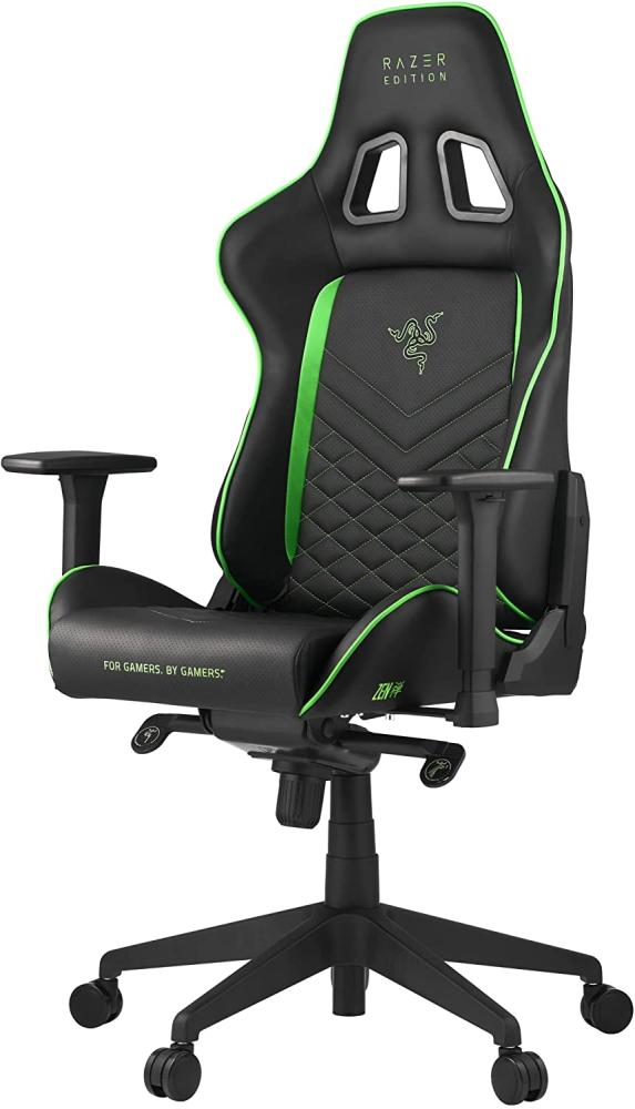 RAZER License TAROK PRO - RAZER™ Edition Gaming Chair by Zen Gaming Stuhl, Schwarz/Grün Bild 1