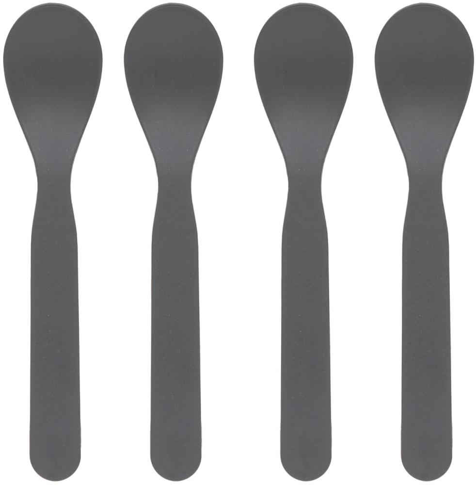 Spoon Set 4 pcs PP/Cellulose Uni anthracite 13100 Bild 1