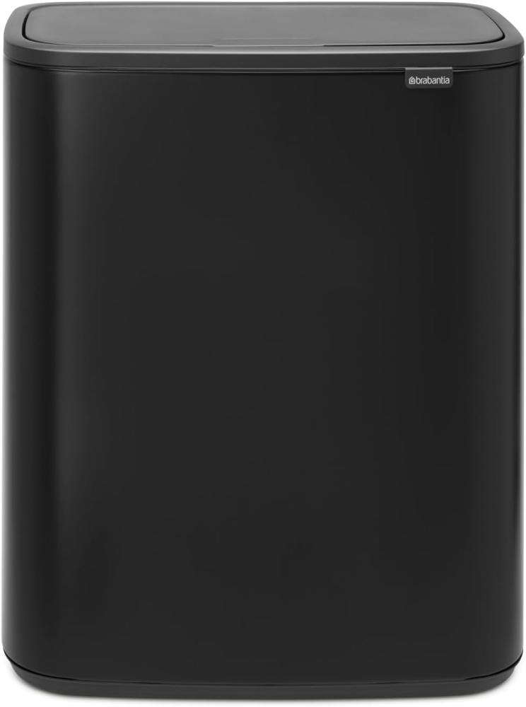 Brabantia Mülleimer, Matt Black, 30 Liter Bild 1